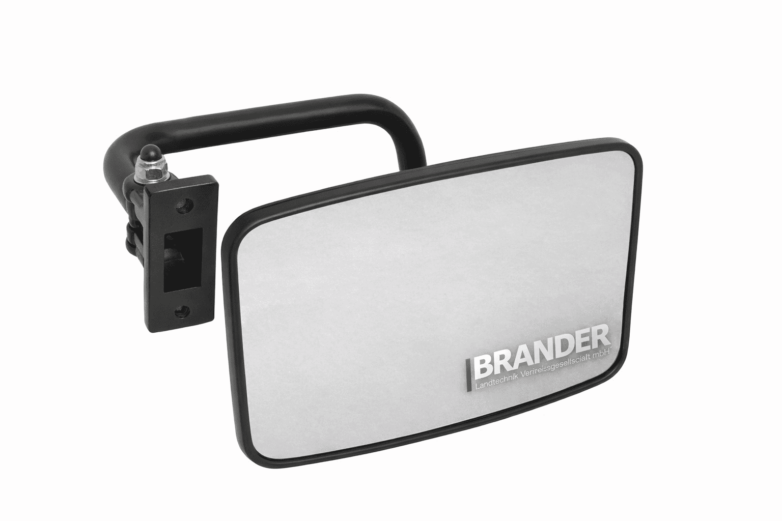 Spiegel rechts, mit Arm - passend zu Weidemann, Wacker Neuson