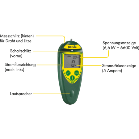 Patura Weidezaun Fernbedienung -  P 4600, P 6000, P 800