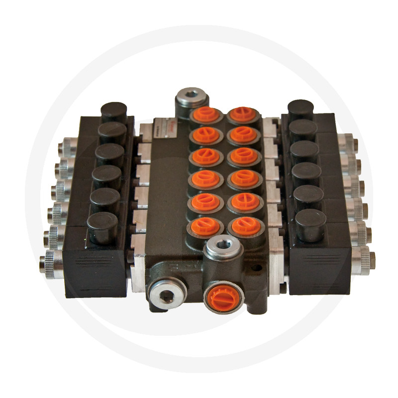 E-Ventil 24V 6x DW (A-B geschlossen)