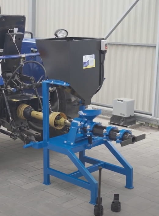 Getreideextruder 200kg/h - mit Zapfwellenantrieb