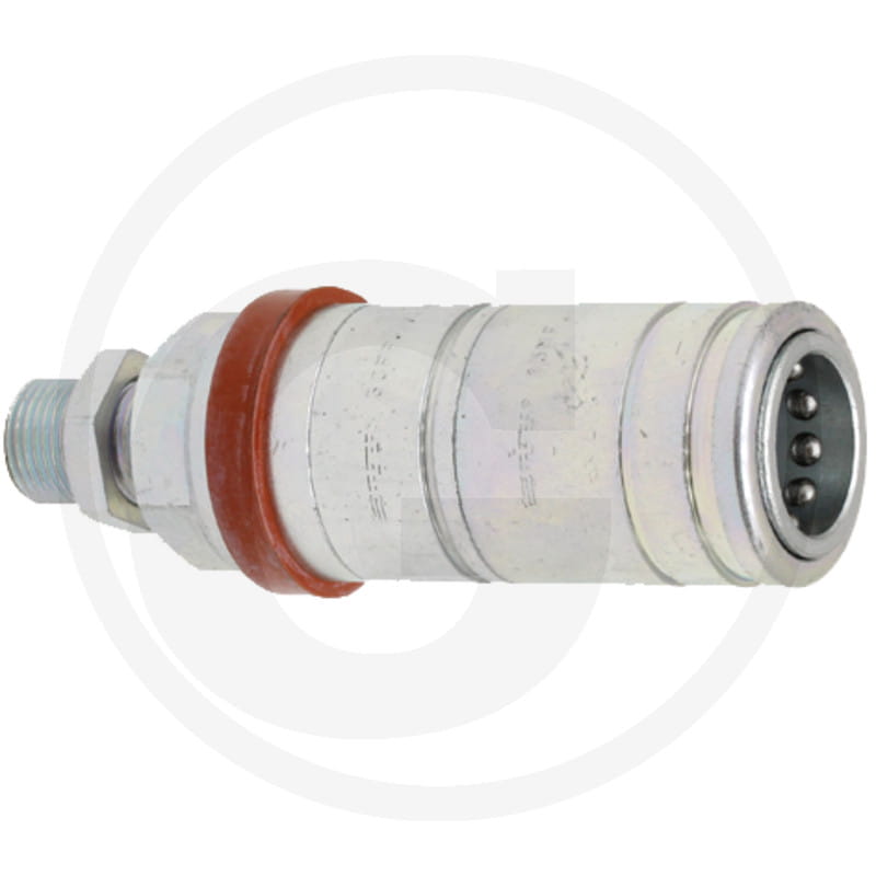 Verbindungsstecker, Kabelstecker, metallisch, 3-polig, Industriell