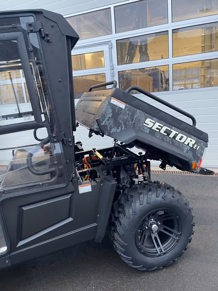 Hisun Sector E1 – Electric UTV with 48V AC drive | 75 km range & 4WD