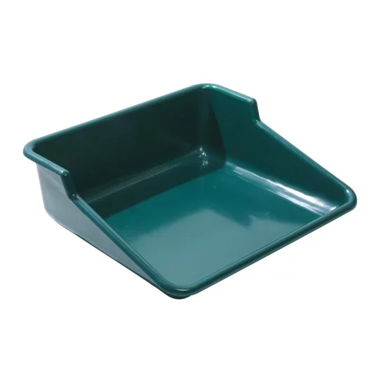 Umtopf- und Aussaatbehälter 61 × 55 × 20 cm aus Kunststoff – Grün | Umtopfwanne für Baumschulen