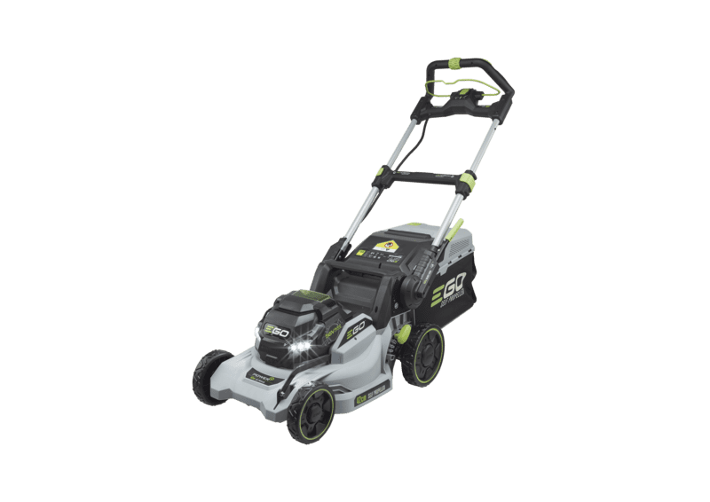 EGO Akku Rasenmäher 42cm mit Radantrieb KIT – 56V, 4,0Ah Akku & Ladegerät