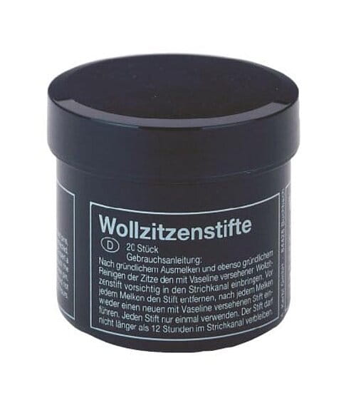 70472 Wollzitzenstifte mit Salbe