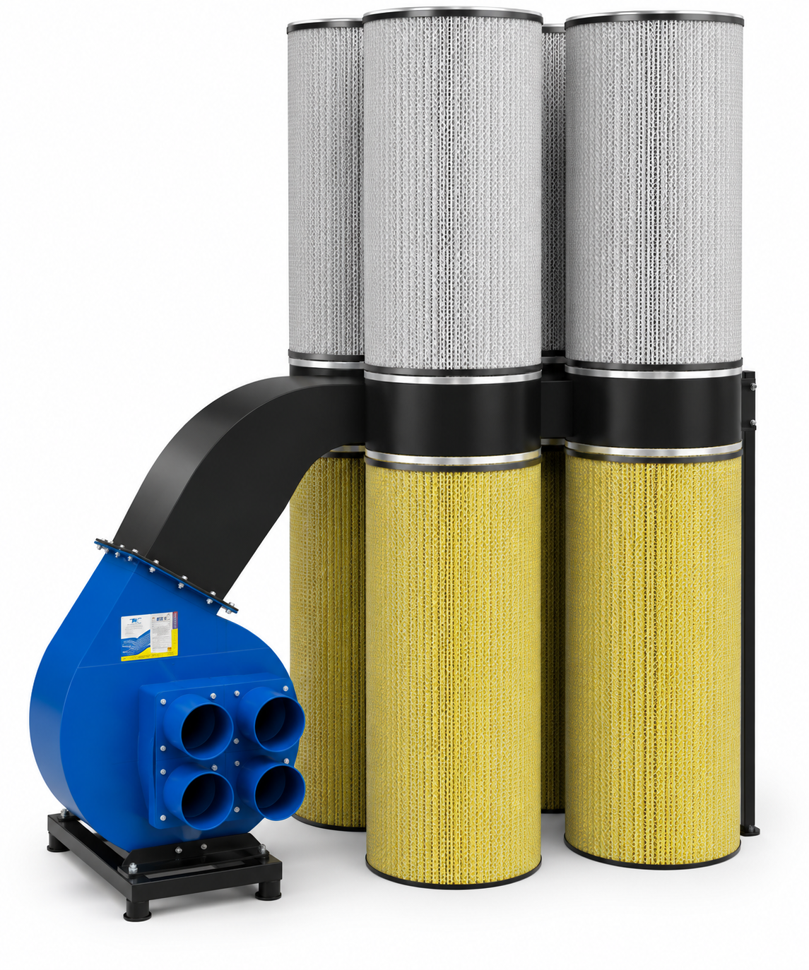 filter, Luftfilter, zylindrischer Filter, industrieller Gebläse, Luftreinigung