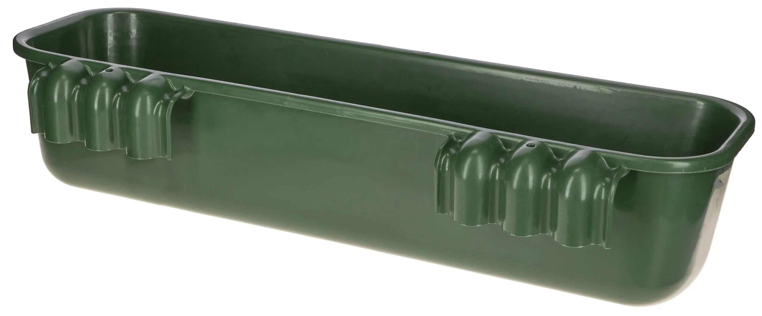 Langfuttertrog 42L zum Einhängen 100cm – Robuster Kunststoff Futtertrog für Pferde & Stall