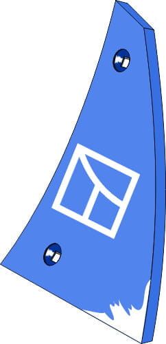 BL31961 Streichblech-Vorderteil 10mm R - passend zu Rabe 2751.05.01