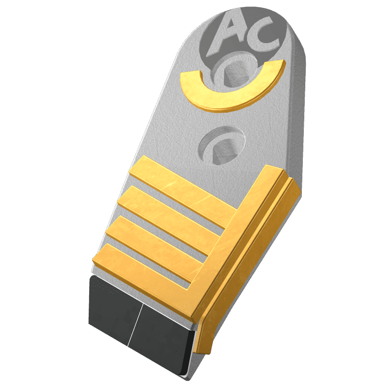 BL40965 PFLUGSPITZE passend für HUARD mit HR2 R 622128D / 622174D / 622164D