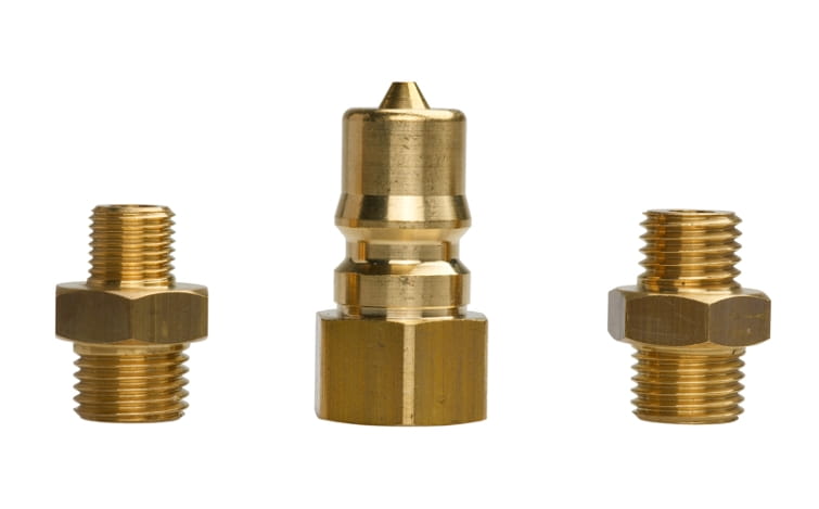 Plug nipple for coupling Rectus type 72-G 1/4" i-with 2 adapters 17044950