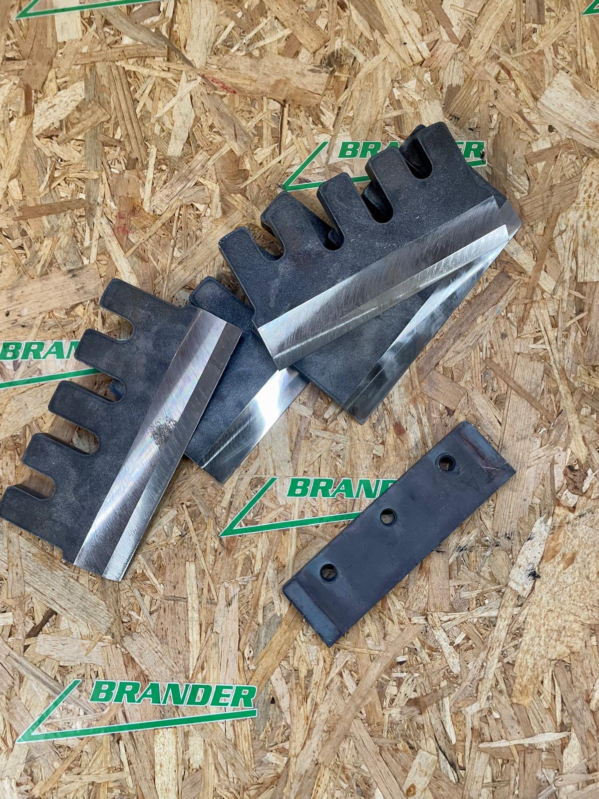 Remet CNC Ersatzmesser mit Gegenscheide RT630 / RT630R - SATZ