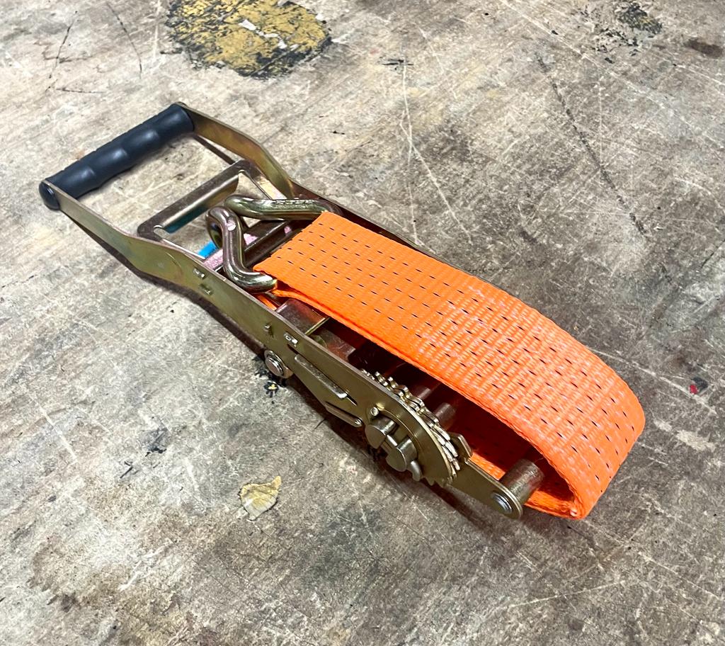 ET85095 Spanngurt mit Spitzhaken und Ratsche - 20m / 50mm