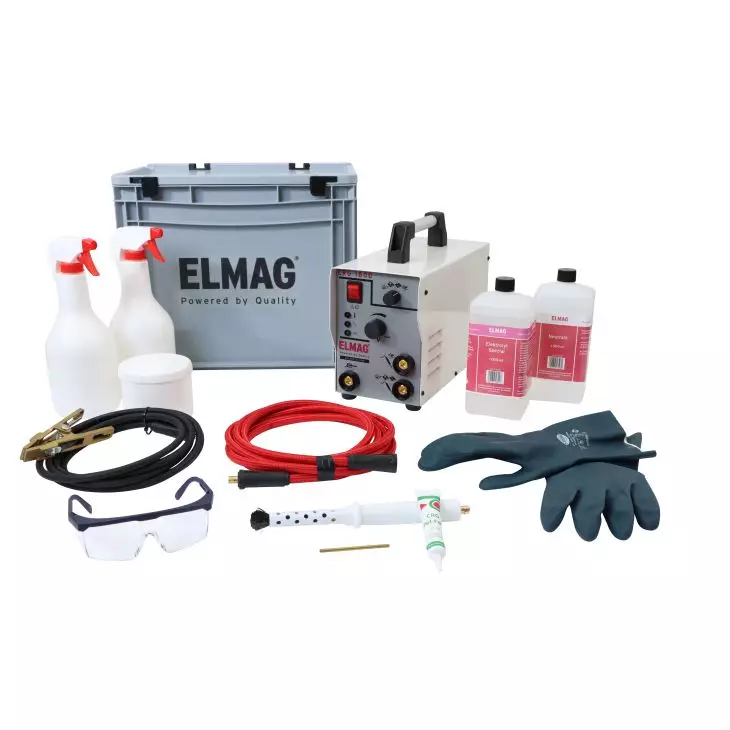 Elmag Edelstahl Reinigungsgerät ERG 1600 DC-Inverter – Komplett-Set