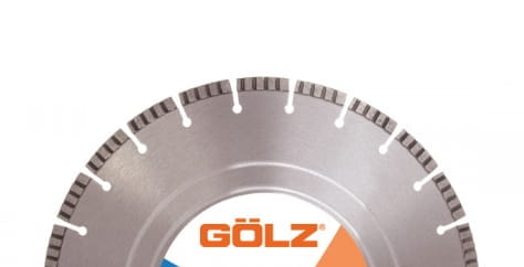 Gölz Beton/Aspahlt Diamanttrennscheibe 400x10 - 20mm Bohrung