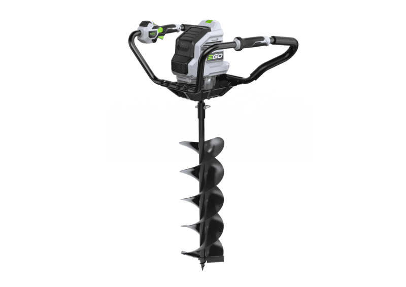 EGO Akku Erd- & Eisbohrer KIT – Kraftvoller Bohrantrieb inkl. 5Ah Akku & Schnellladegerät