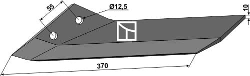 Replacement wing - left