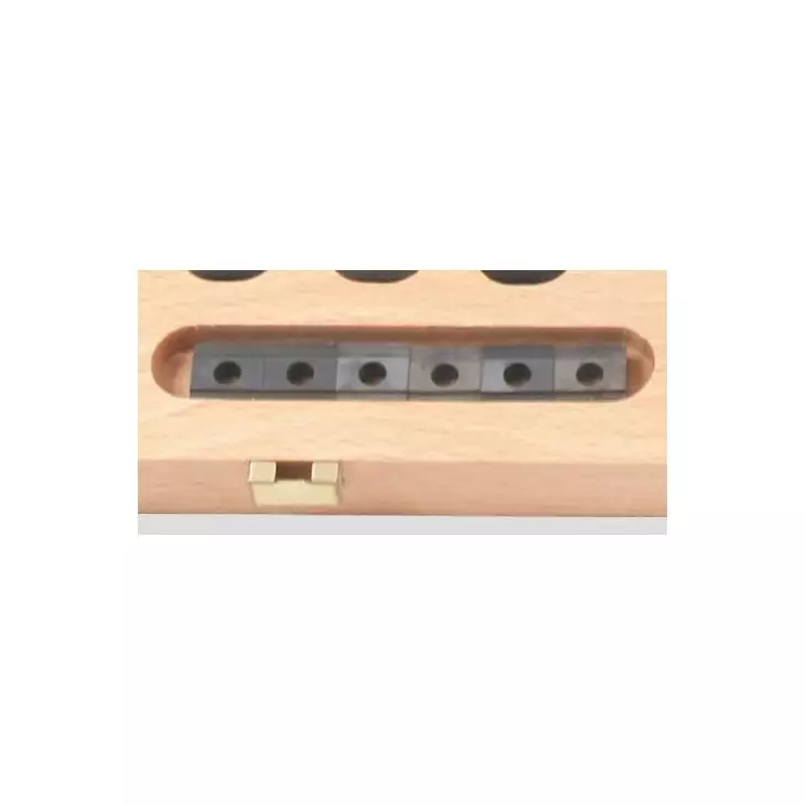 Reversible insert suitable for DM set 'Camlock' from 16x16mm, square 'TIN/coated'