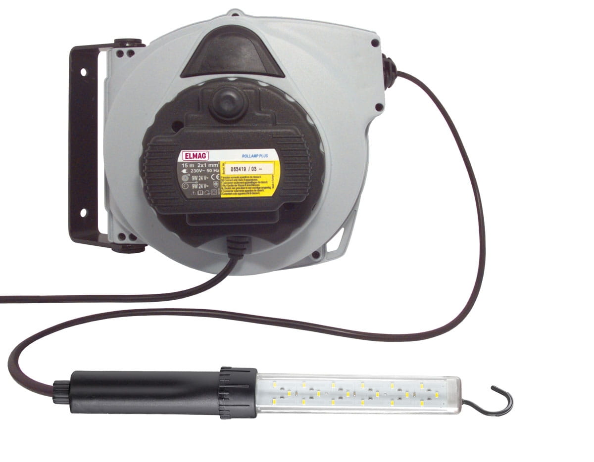Automatischer Kabelaufroller ROLL ELECTRIC LIGHTY 'LED' 230-24/1518 LED - 900 LUMEN