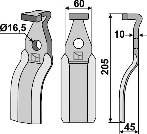 BL5767 Rotorzinken PEG-28