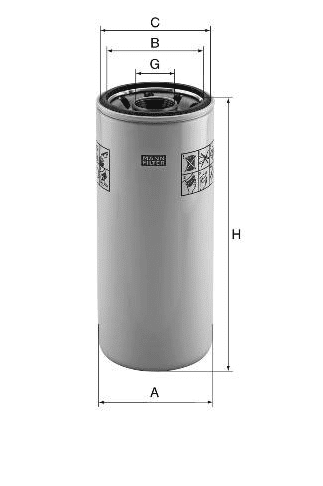 BLWD10008 Mann Filter WD 10 008 Wechselfilter