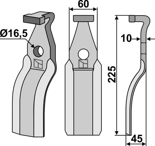 BL5766 Rotorzinken PEG-15