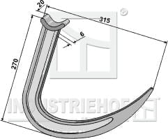 ET58609 Greiferzinken