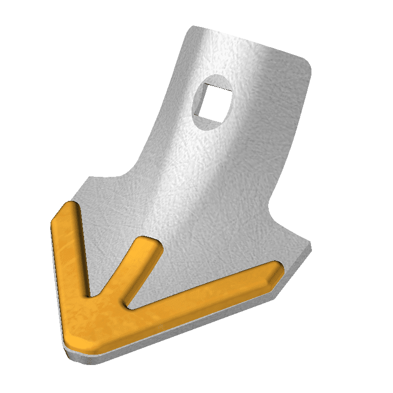 BL40170 Hackschar Universal - Breite 80 mm HR2