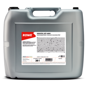 ATF-Getriebeöl, 20-Liter-Kanister, Kunststoffkanister, grau, ROWE Hightec ATF 4000