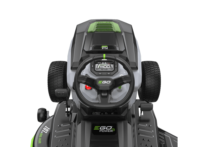 EGO Cordless Lawn Tractor 107 cm Side Discharge KIT – Powerful Zero-Emission Side Discharge