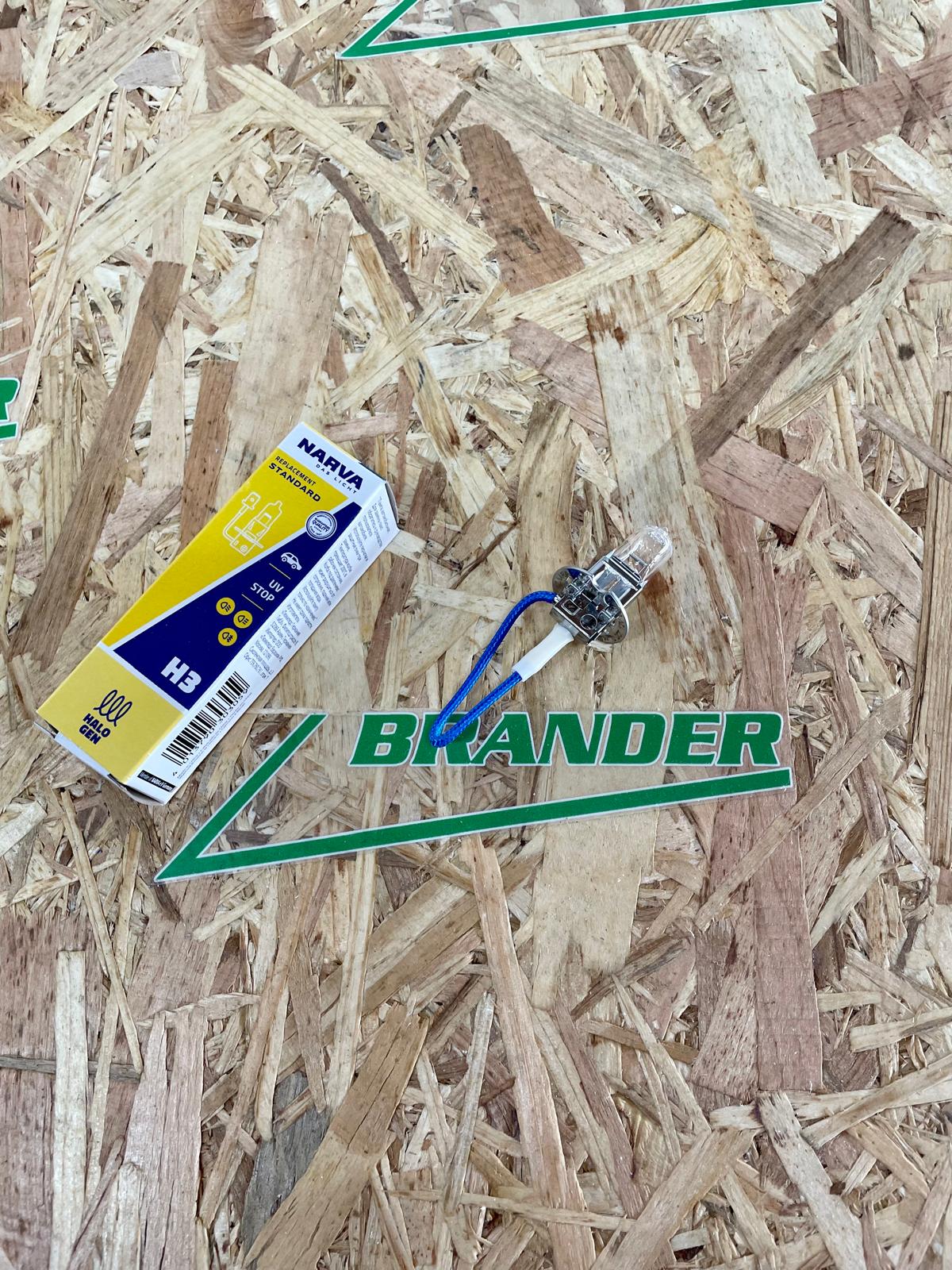 NARVA Glühlampe Fernscheinwerfer - H3 12V 55W PK22s, Halogen