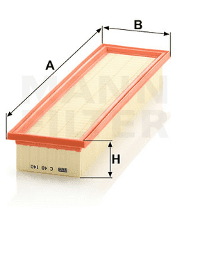 BLC48140 Mann Filter C 48 140 Luftfilterelement
