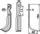 BL4932 Fräsmesser CAS-10R