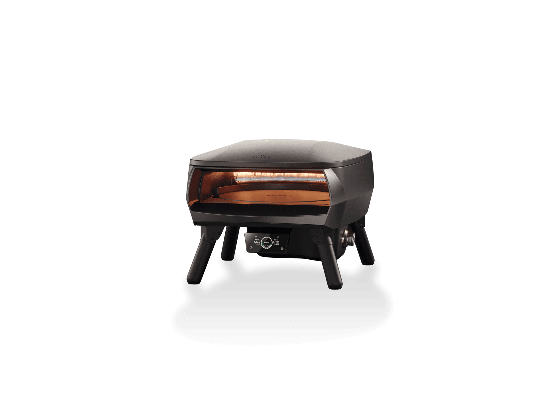 Witt Etna Rotante Control 13" – Professional gas pizza oven with rotating stone