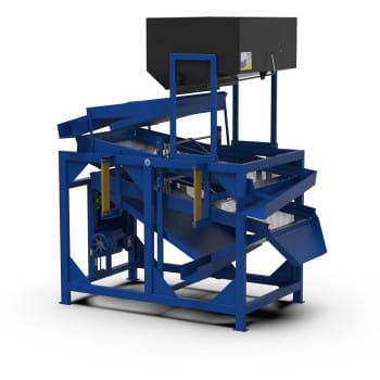 Seed calibrator · 500–600 kg/h · Professional seed cleaner with 200-L container