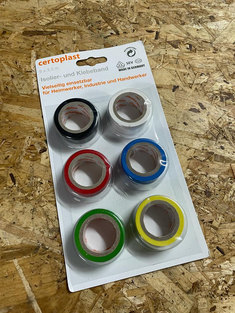 ET40906 Isolierband Set - 6 Stück
