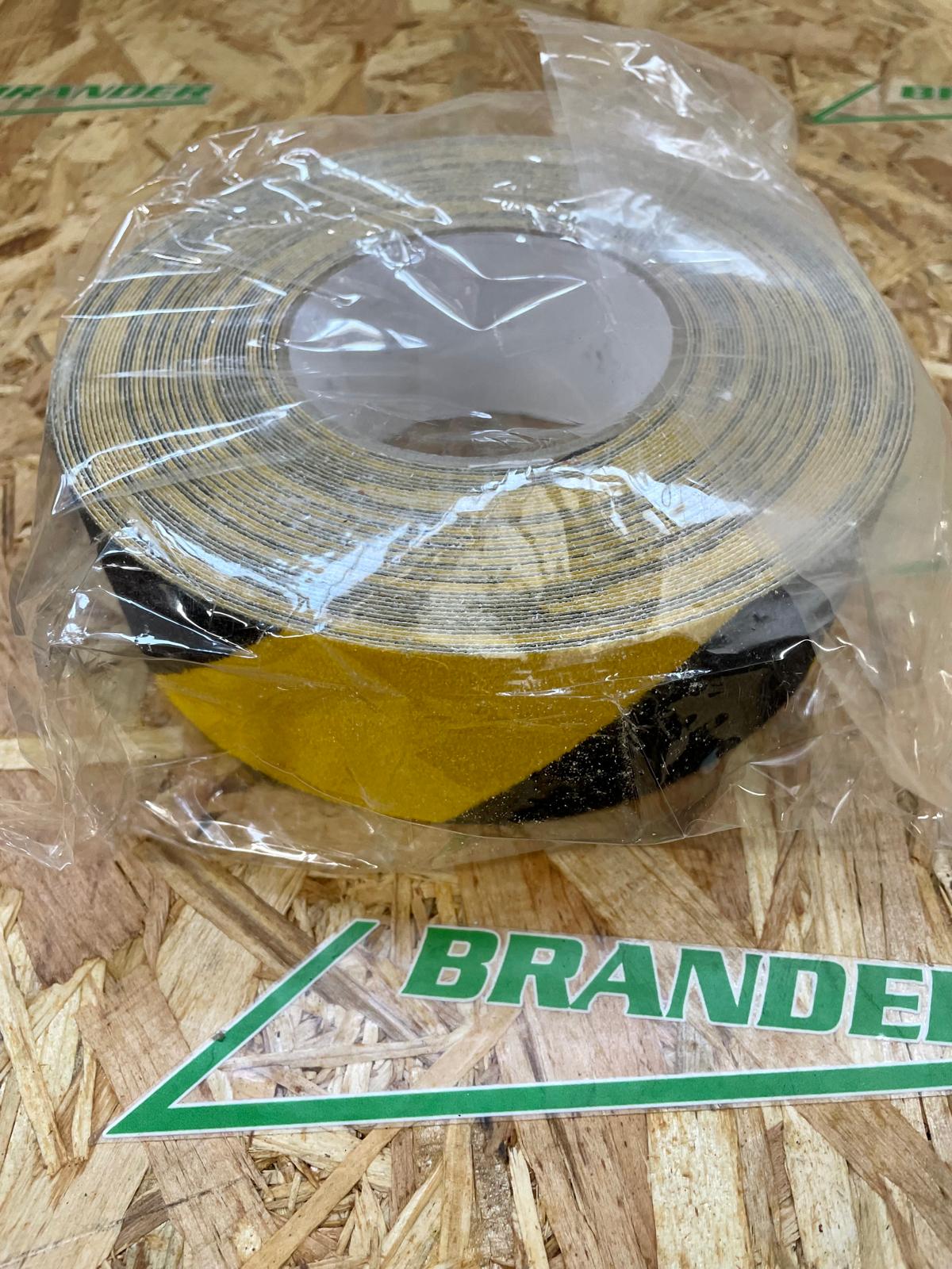 Antirutschklebeband schwarz/gelb - 18m x 50mm