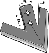 BL2412 Gänsefußschar 101.8039