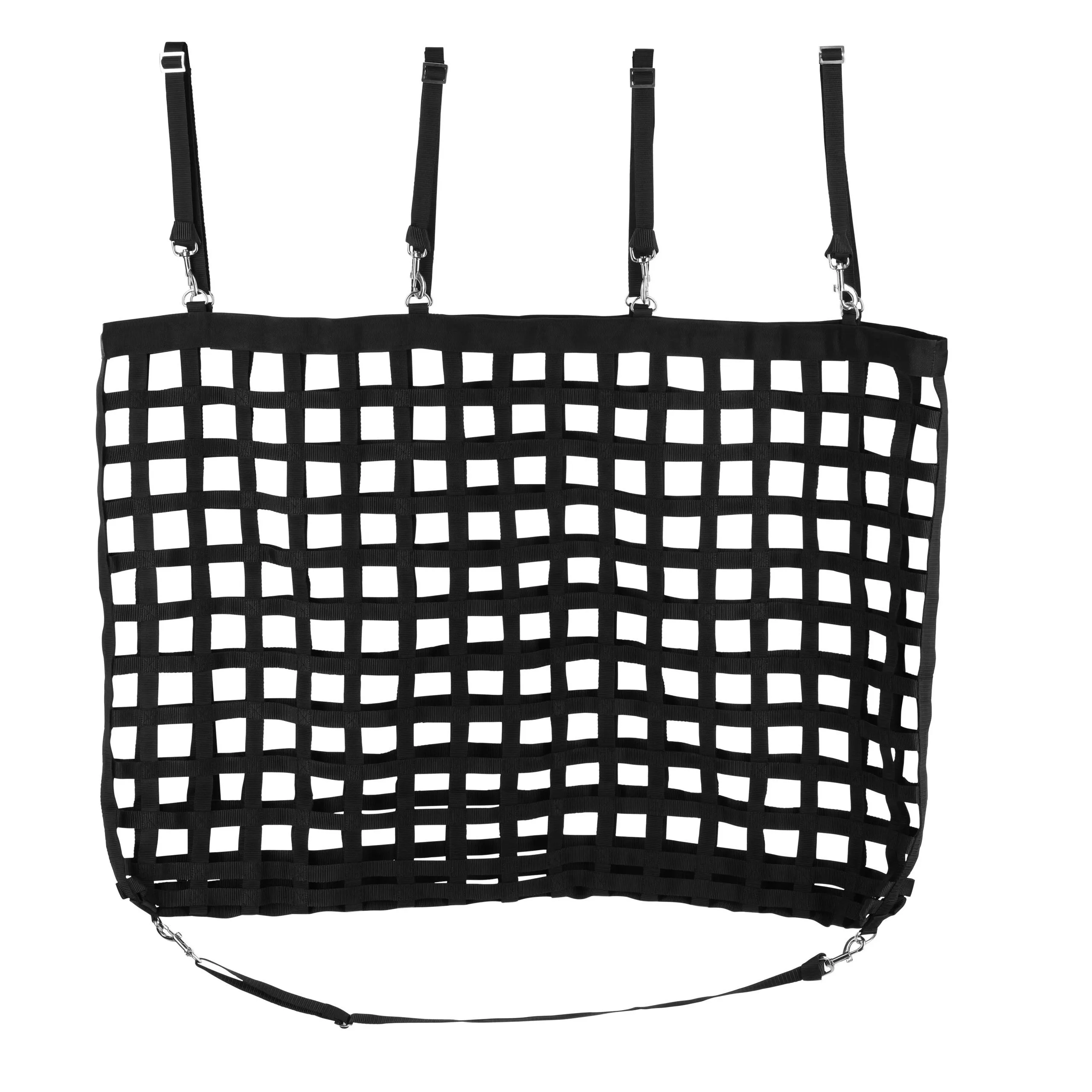 Heutasche für Pferde 112 x 80 x 16 cm – Slow Feeder, 5 cm Maschen, extra groß