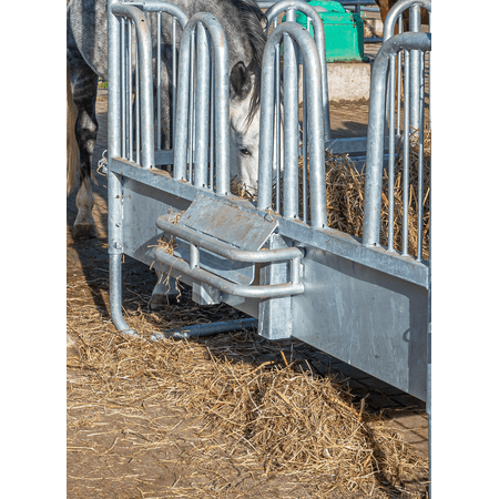 Patura Viereckraufe Compact -  mit Sicherheits-Palisadenfressgittern