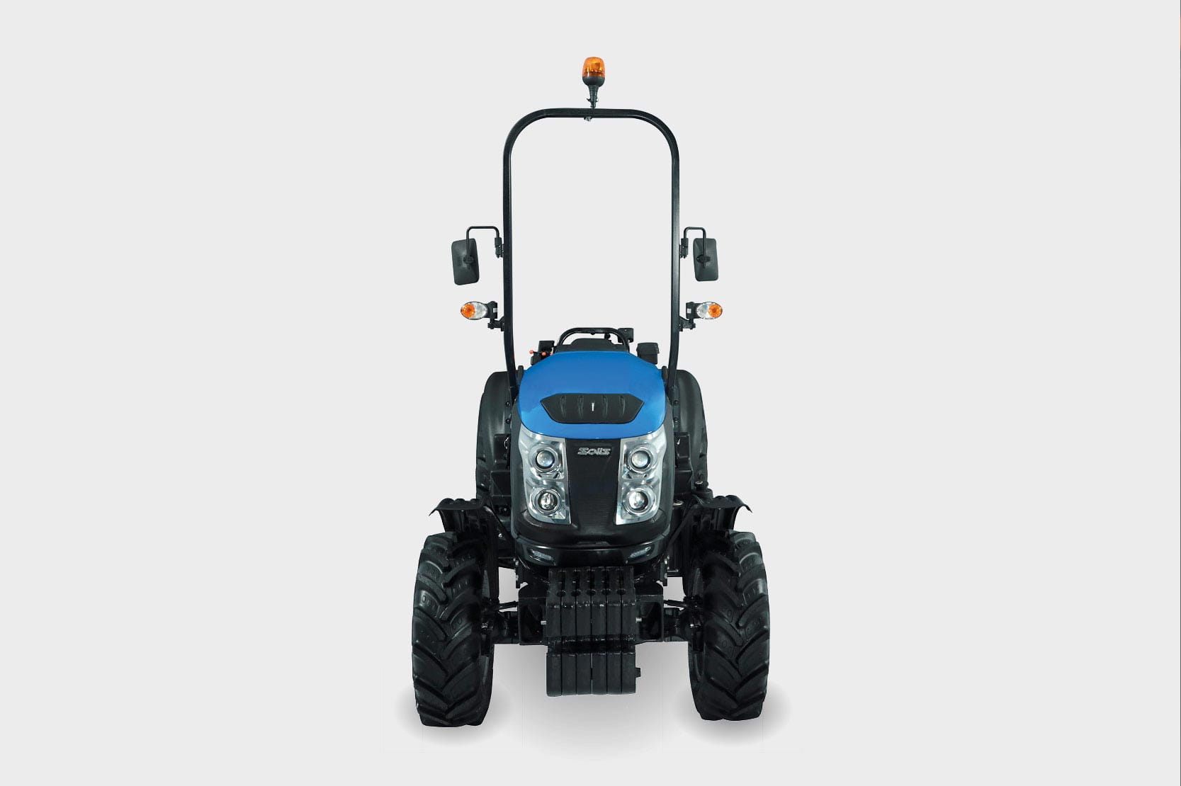 Solis 90 NT Stage V Carraro | Tracteur à voie étroite de 90 ch | Transmission intégrale et boîte de vitesses 12+12
