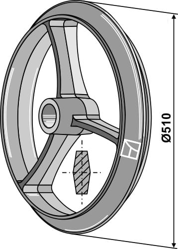 BL314-500 Cambridgering 510mm