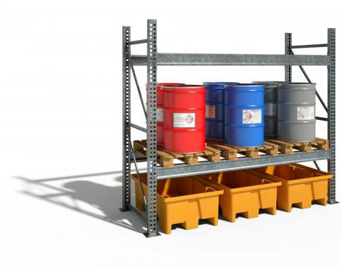 EMP Auffangpalette für 2 Fässer - 240 L