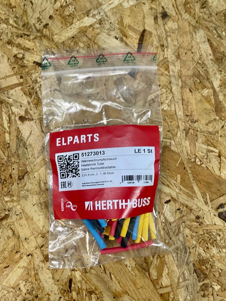 Herth+Buss Schrumpfschlauch Set - 80 Stück