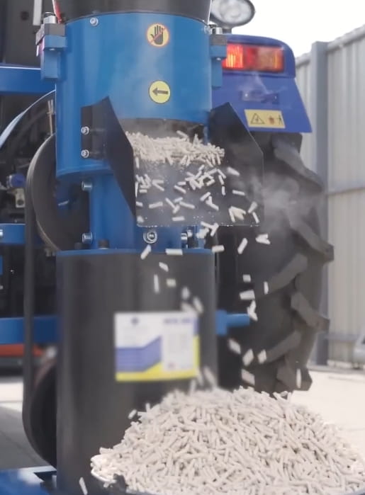 Pelletpresse 300 kg/h Zapfwelle | Profi-Granulator für Futter & Biomasse | Hochleistungs-Pelletmaschine