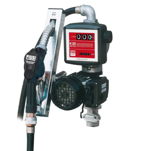 Zuwa Diesel / Biodiesel Fasspumpe 230V / 56 l/min - mit Saugschlauch 1,5m