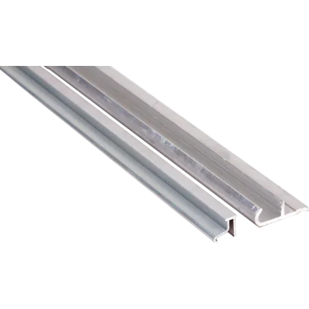 Patura aluminum mounting profiles, for special and high-performance netting | Sold by the meter