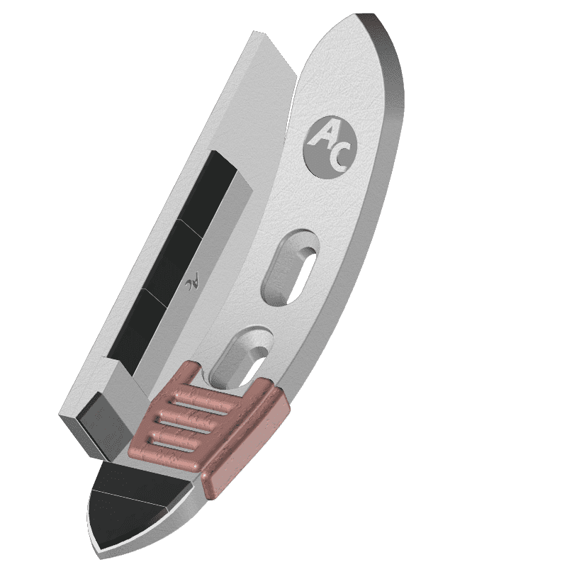 BL41463 AC Grubberspitze Universal L mit Seitenmesser