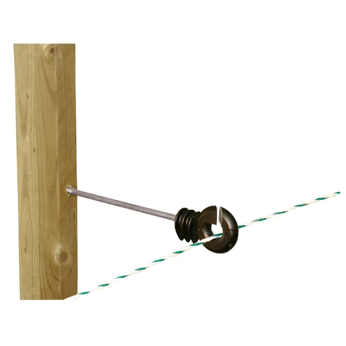 10x Langstiel-Ringisolator, 22cm gerade Stütze