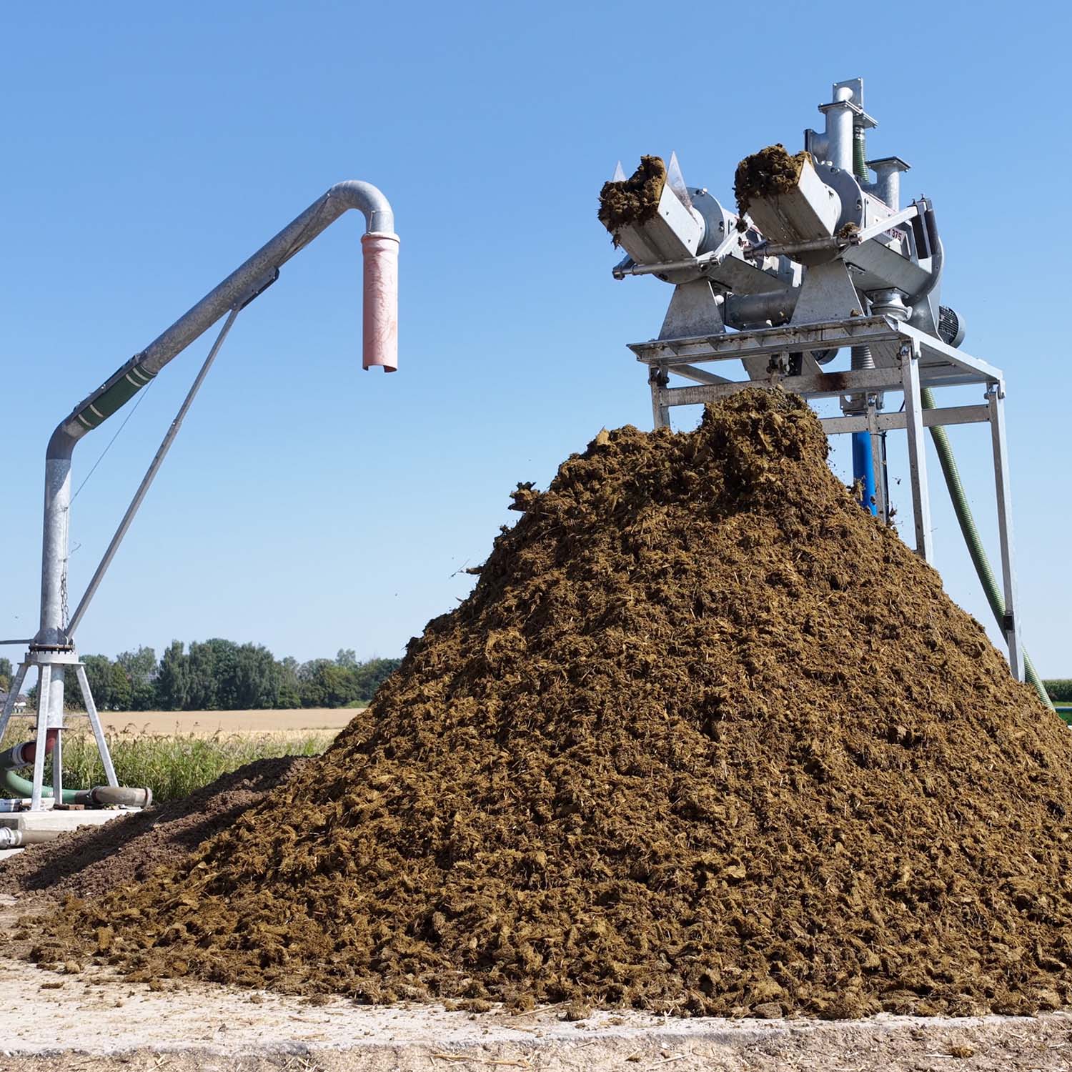 Fliegl Gülleseparator »Tapir-Duo« teleskopierbar – Doppelseparator 50–60 m³/h