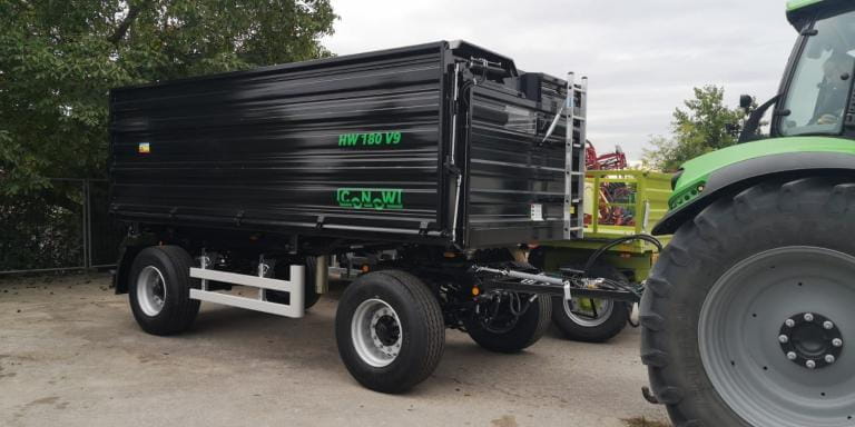 Anhänger Conow HW180 V9 | 18t Nutzlast | 19,8m³ Ladevolumen | Hydraulische Bordwand – Effizient & robust